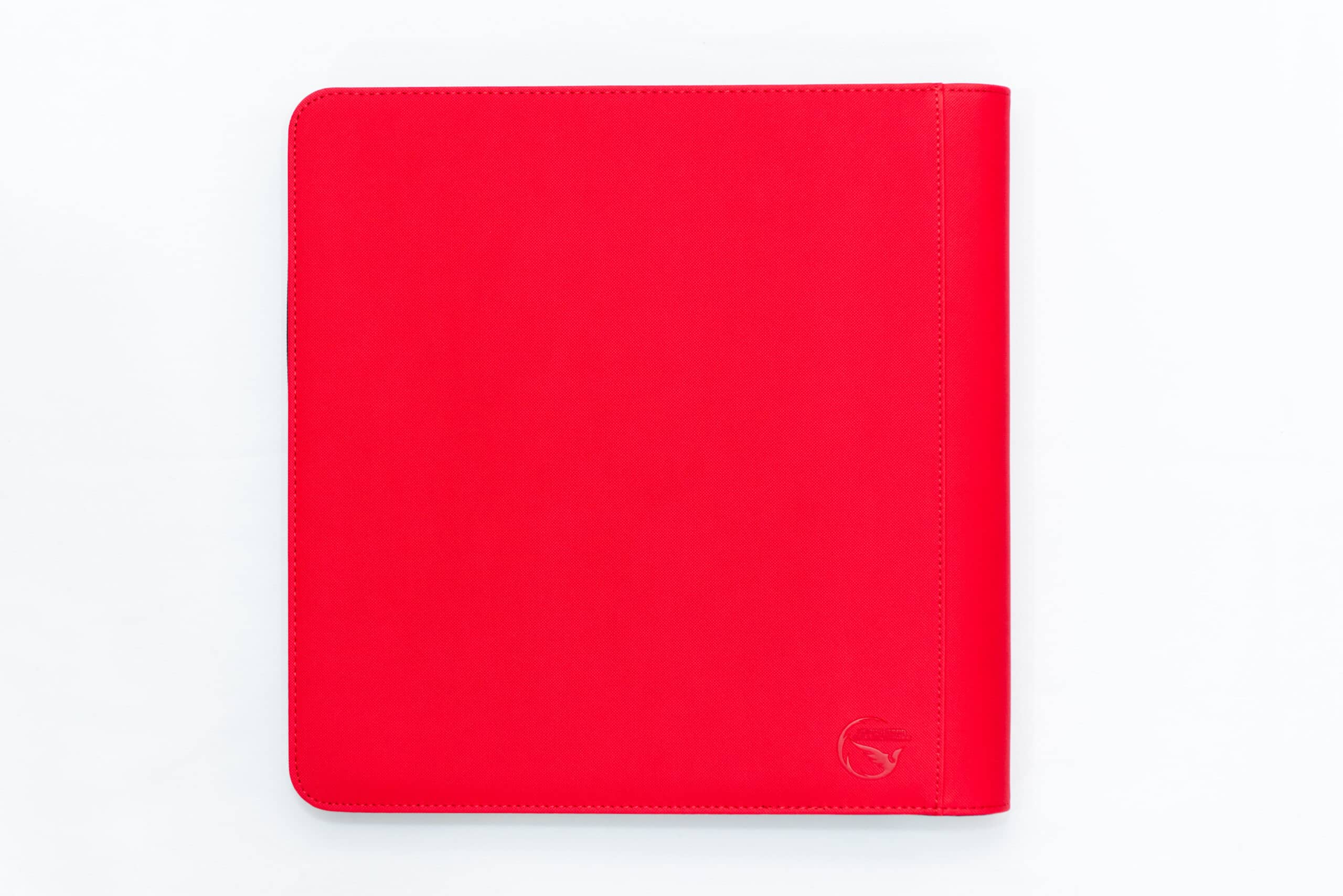STEALTH 12-Pocket Zip Trading Card Binder – Red By Palms Off Gaming