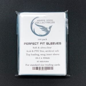 Heaps Good Collectables, Perfect Fit Sleeves, Snug Fit, Mint Fit sleeves, Inner Penny Sleeves, Inner Sleeves, Ultra Clear Sleeve, Penny Sleeve,