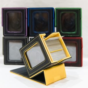 Deck Boxes function as deck holders, conveniently folding over themselves and ready for you to draw! Keep your cards safe and secure from climsy elbows and the dreaded floor pick up!